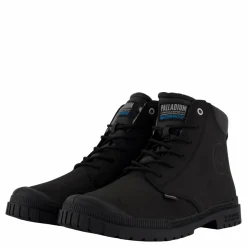 Palladium Sp20 Cuff Lth Wp Wl Black