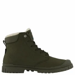 Palladium Sp20 Cuff Lth Wp Wl Olive Night
