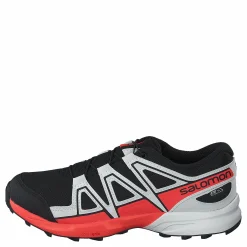 Barn Salomon Speedcross Cswp J Black/lunar Rock/cherry To
