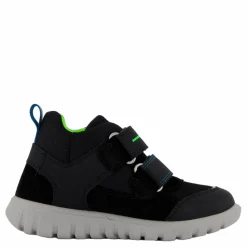 Barn Superfit Sport7 Mini Schwarz/hellgrün