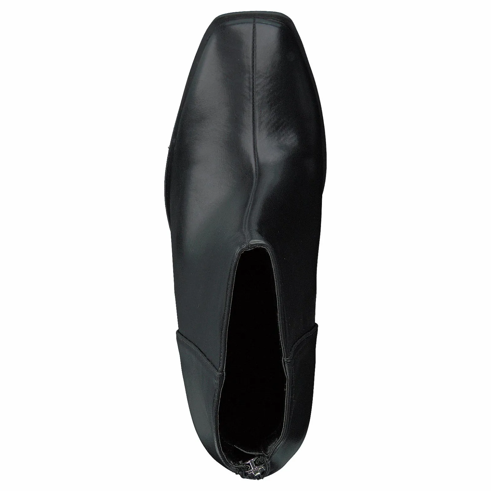 NA-KD Squared Front Ankle Boots Black