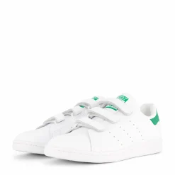 Barn adidas Originals Stan Smith Cf Ftwr White/Ftwr White/Green