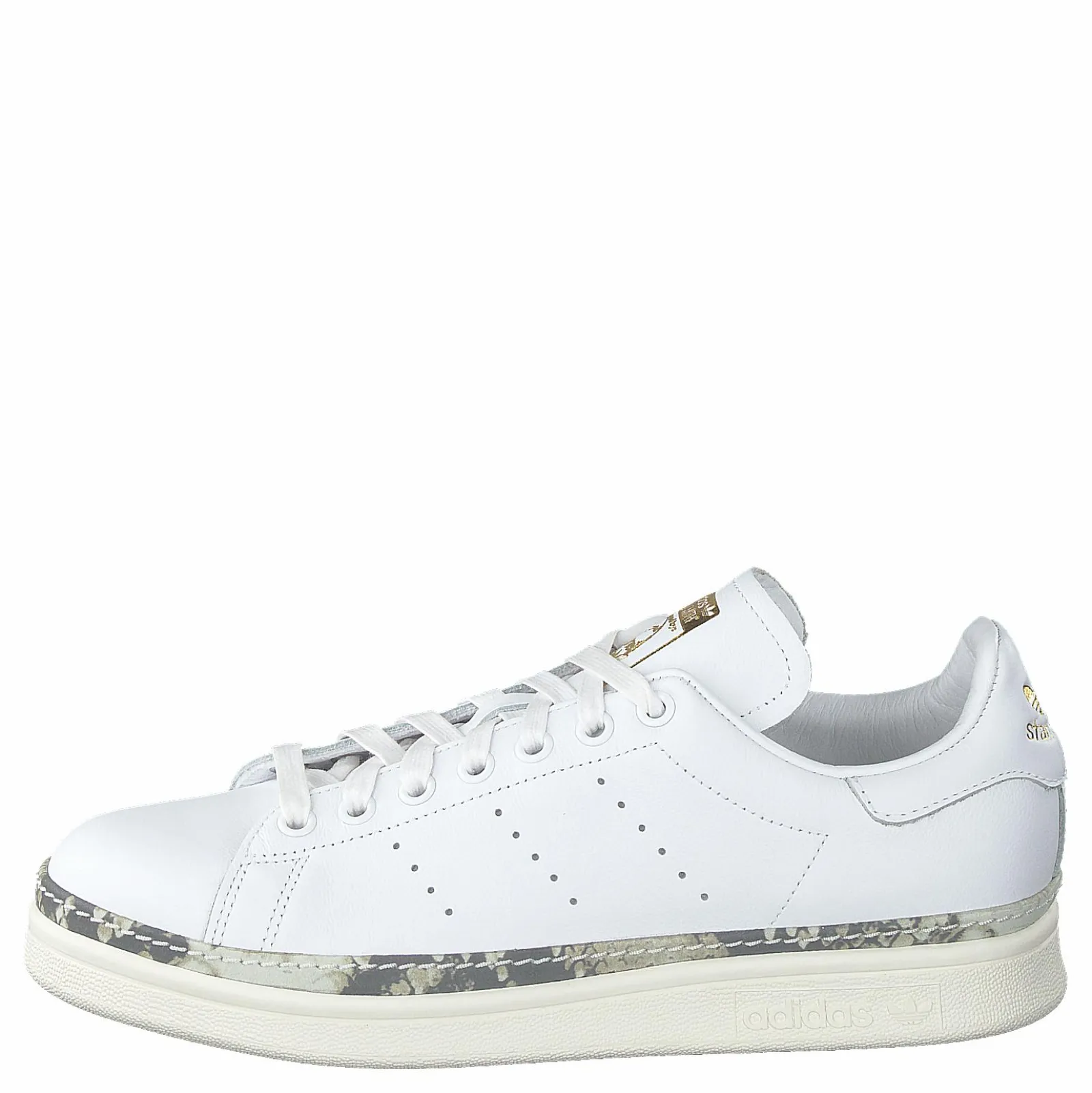 adidas Originals Stan Smith New Bold W Ftwwht/owhite/supcol