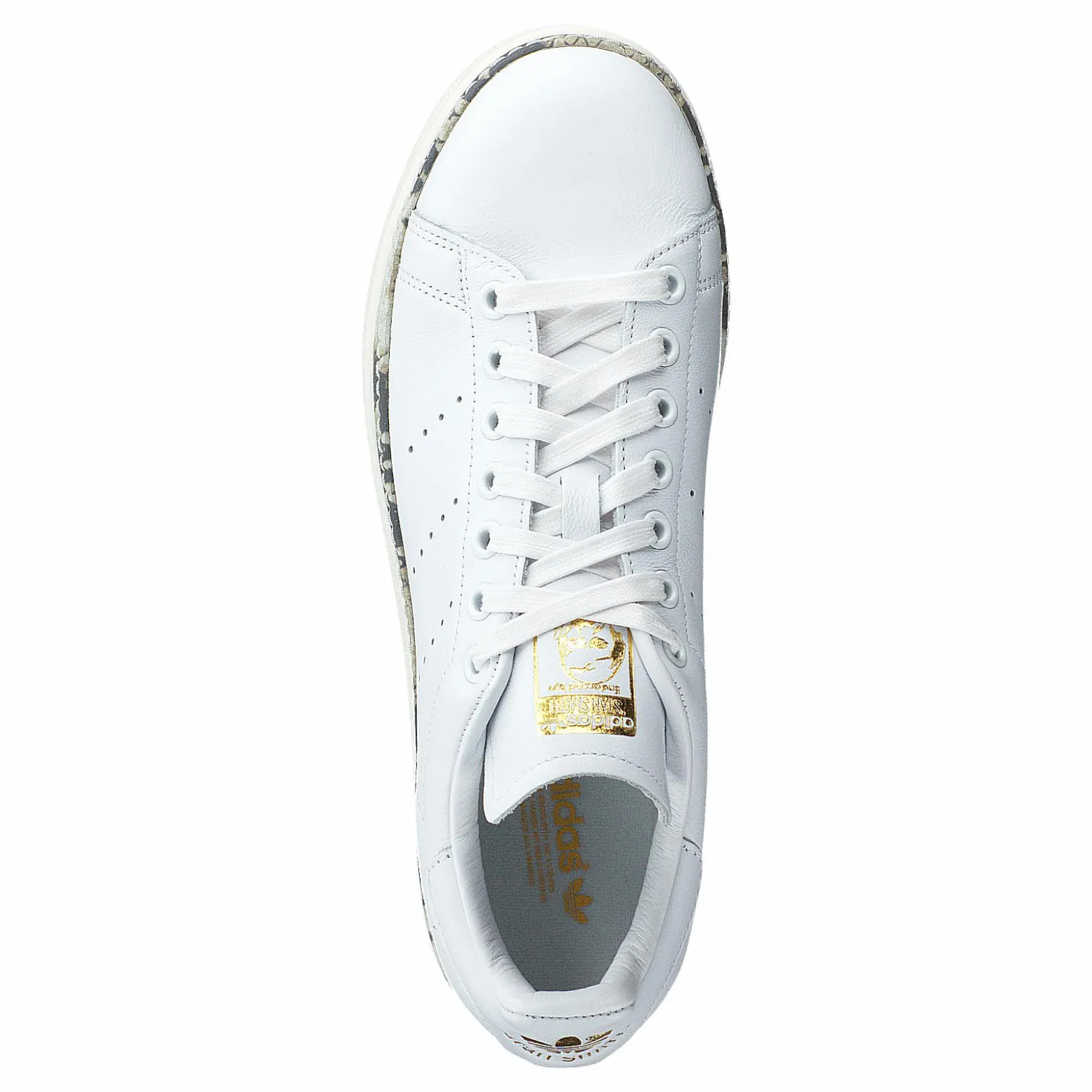 adidas Originals Stan Smith New Bold W Ftwwht/owhite/supcol