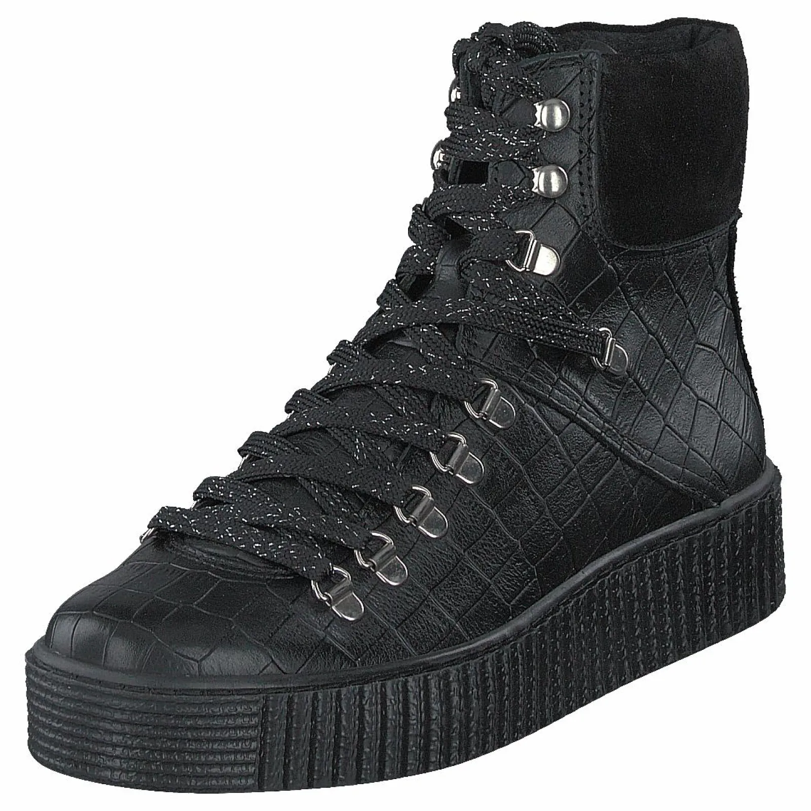 Shoe The Bear Stb-agda Croco Black