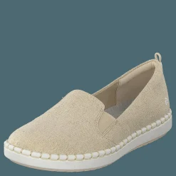 Clarks Step Glow Slip Soft Gold