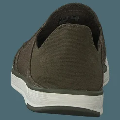 Clarks Step Isle Row Khaki Green Canvas