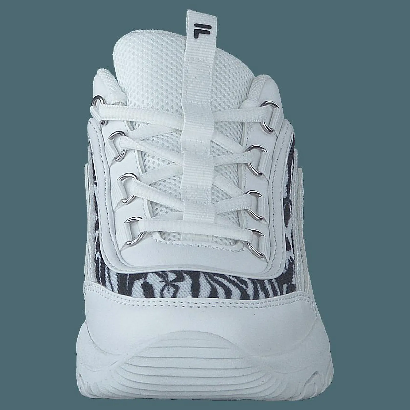 Barn Fila Strada A Low Kids 13036 - White-black