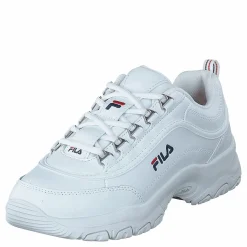 Barn Fila Strada Low Kids White