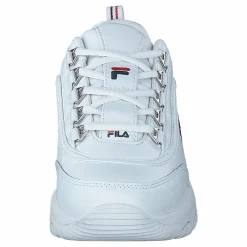 Barn Fila Strada Low Kids White