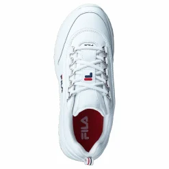 Barn Fila Strada Low Kids White