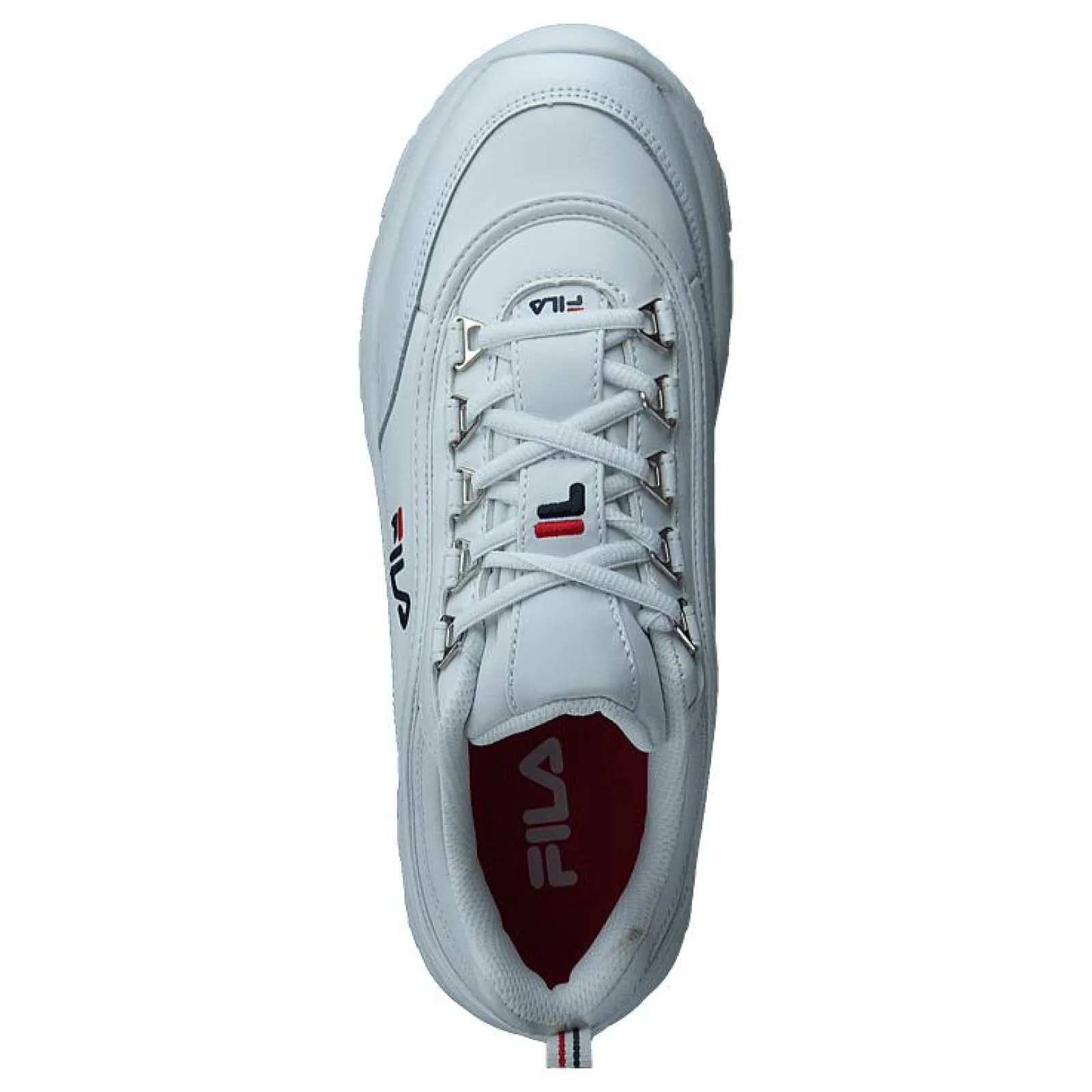 Barn Fila Strada Low Teens White