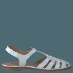 Angulus Strap Sandal With Buckle White