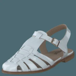 Angulus Strap Sandal With Buckle White