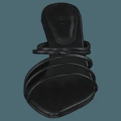 NA-KD Strappy Pointy Sandals Black