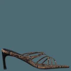 NA-KD Strappy Pointy Sandals Snake