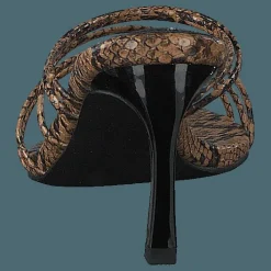 NA-KD Strappy Pointy Sandals Snake