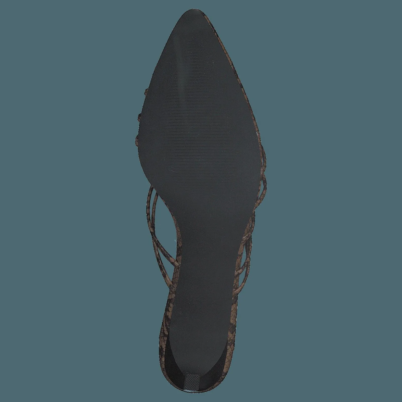 NA-KD Strappy Pointy Sandals Snake