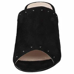 Bianco Suede Mule Sandal Jfm17 110 - Black 10