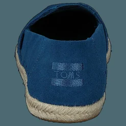 Toms Suede Rope Alprg Moroccan Blue