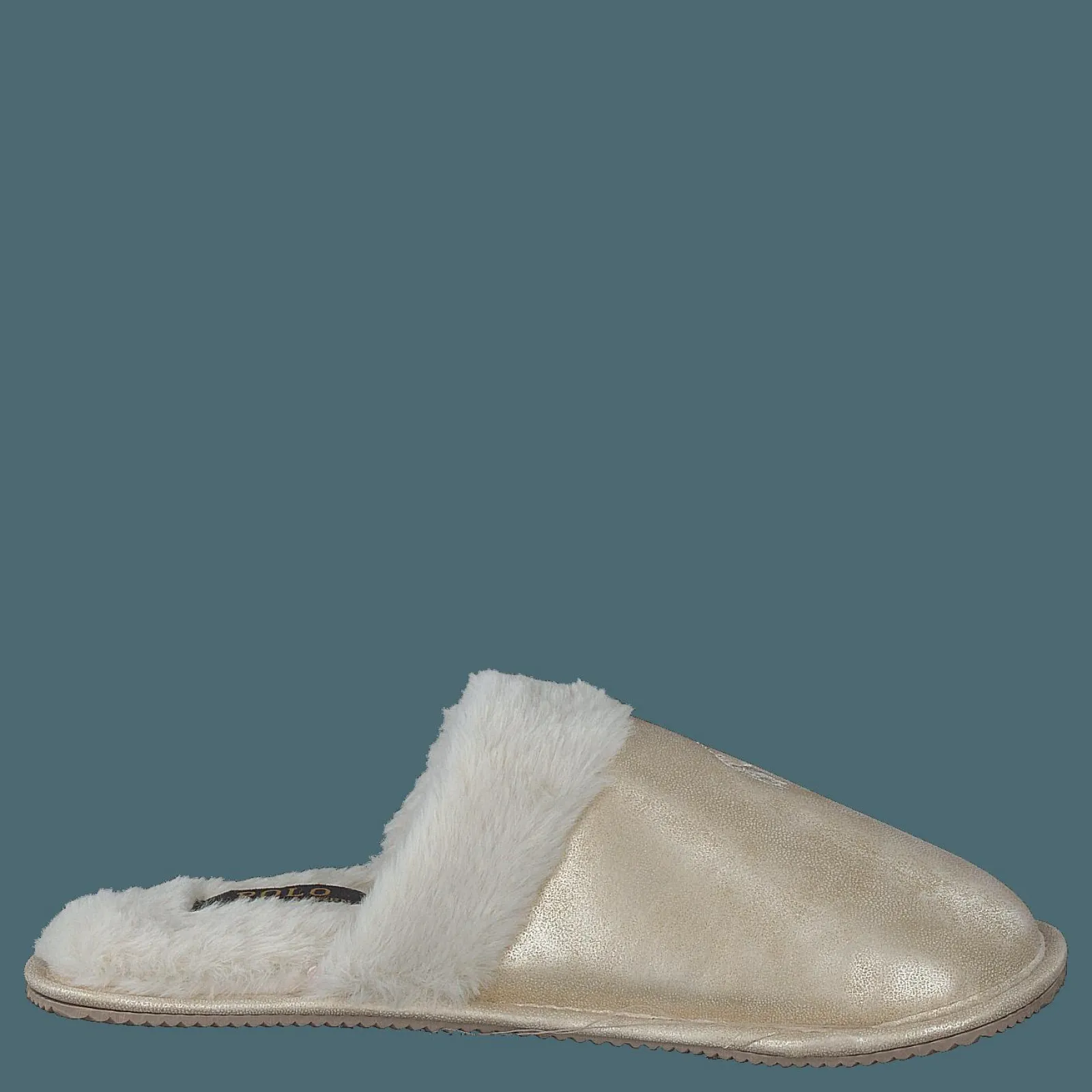 Polo Ralph Lauren Summit Scuff || Metallic Gold