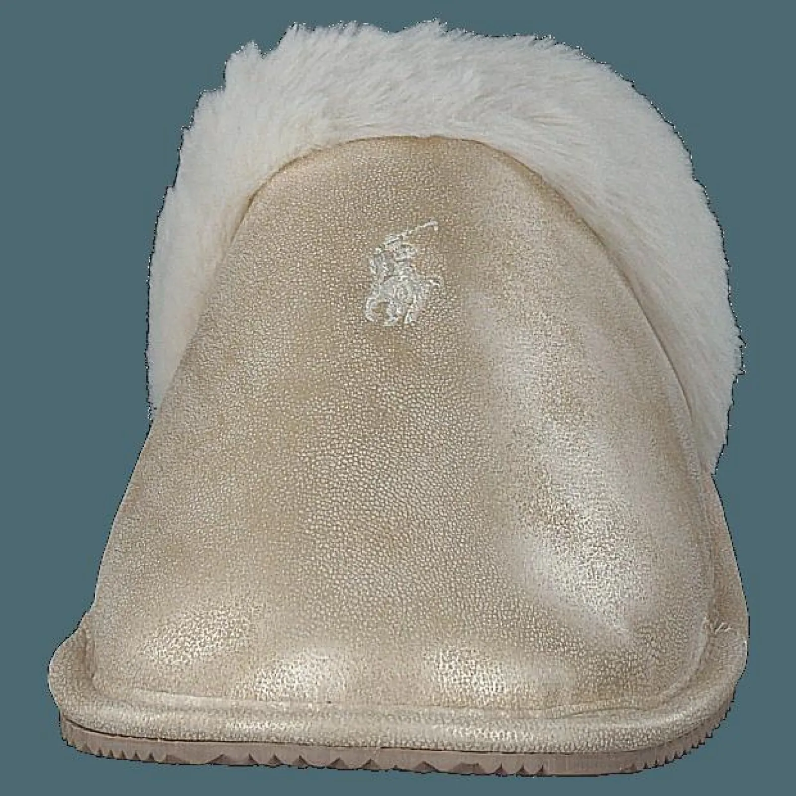 Polo Ralph Lauren Summit Scuff || Metallic Gold