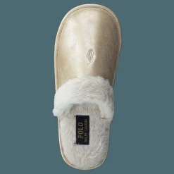 Polo Ralph Lauren Summit Scuff || Metallic Gold