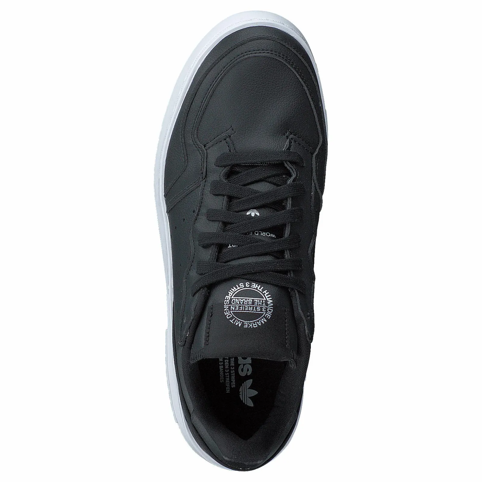 adidas Originals Supercourt Vegan Core Black / Core Black / Cloud White