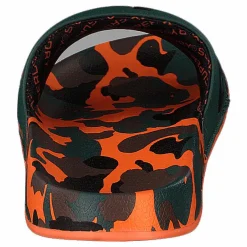 Superdry Aop Beach Slide Khaki/black/orange