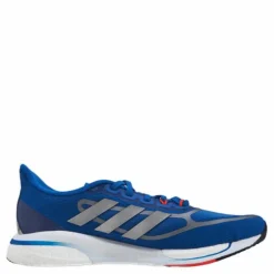 adidas Supernova+ Shoes Football Blue / Silver Metallic / Solar Red