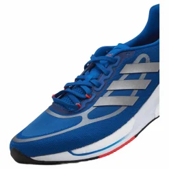 adidas Supernova+ Shoes Football Blue / Silver Metallic / Solar Red