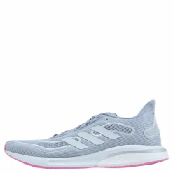 adidas Supernova Shoes Halo Silver / Cloud White / Screaming Pink
