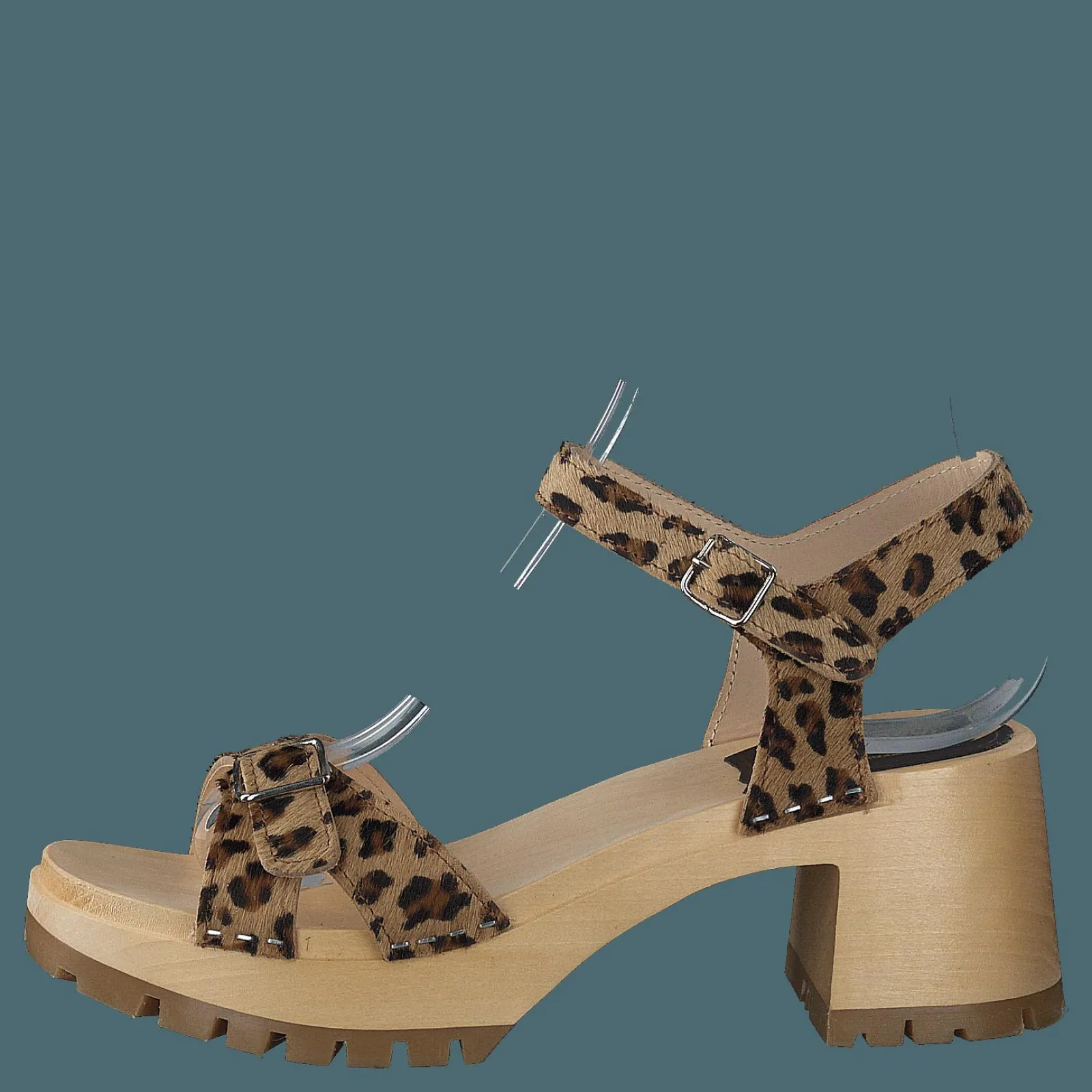 Swedish Hasbeens Swedish Sandal Leopard