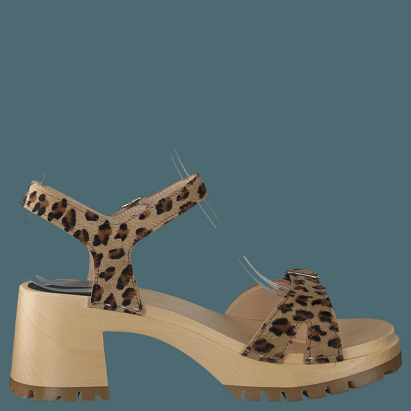 Swedish Hasbeens Swedish Sandal Leopard
