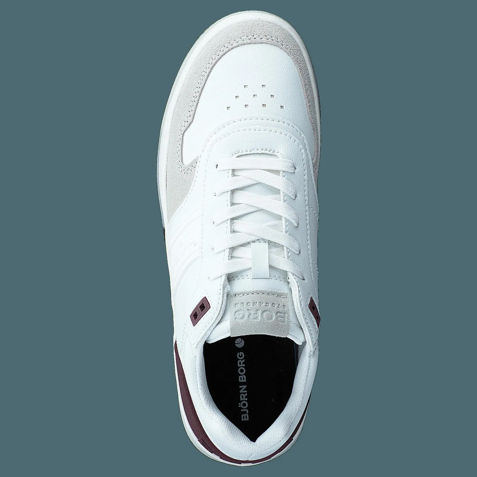 Björn Borg T2300 Ctr W White-burgundy