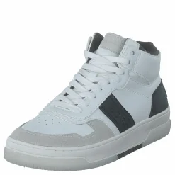 Björn Borg T2300 Mid Ctr W White-black