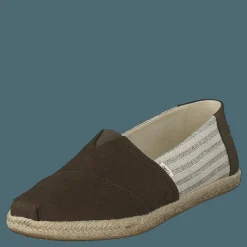 Toms Tarmac Canvas Ivy League On Rope Tarmac