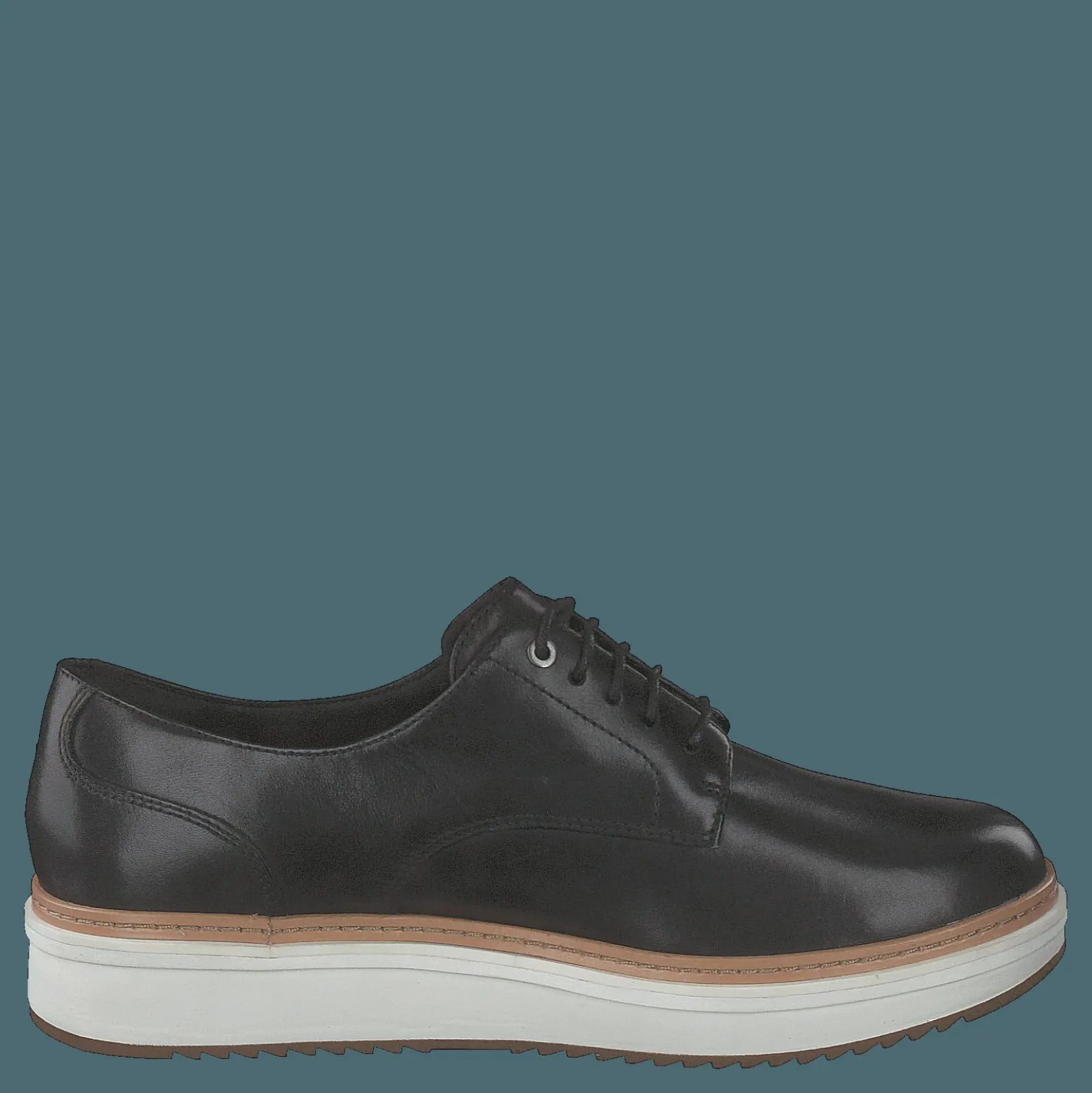 Clarks Teadale Rhea Black Leather