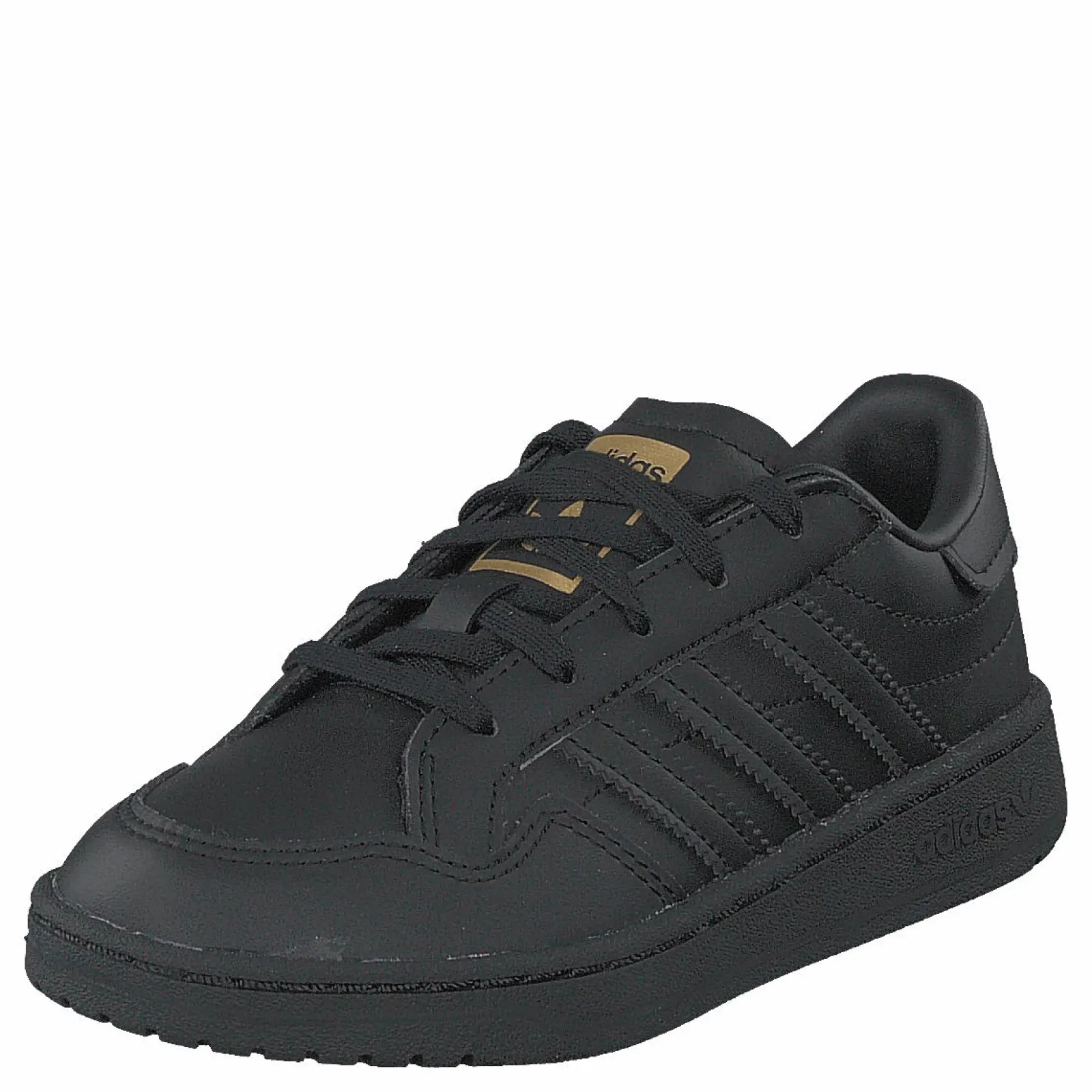 Barn adidas Originals Team Court C Core Black/core Black/ftwr Whi