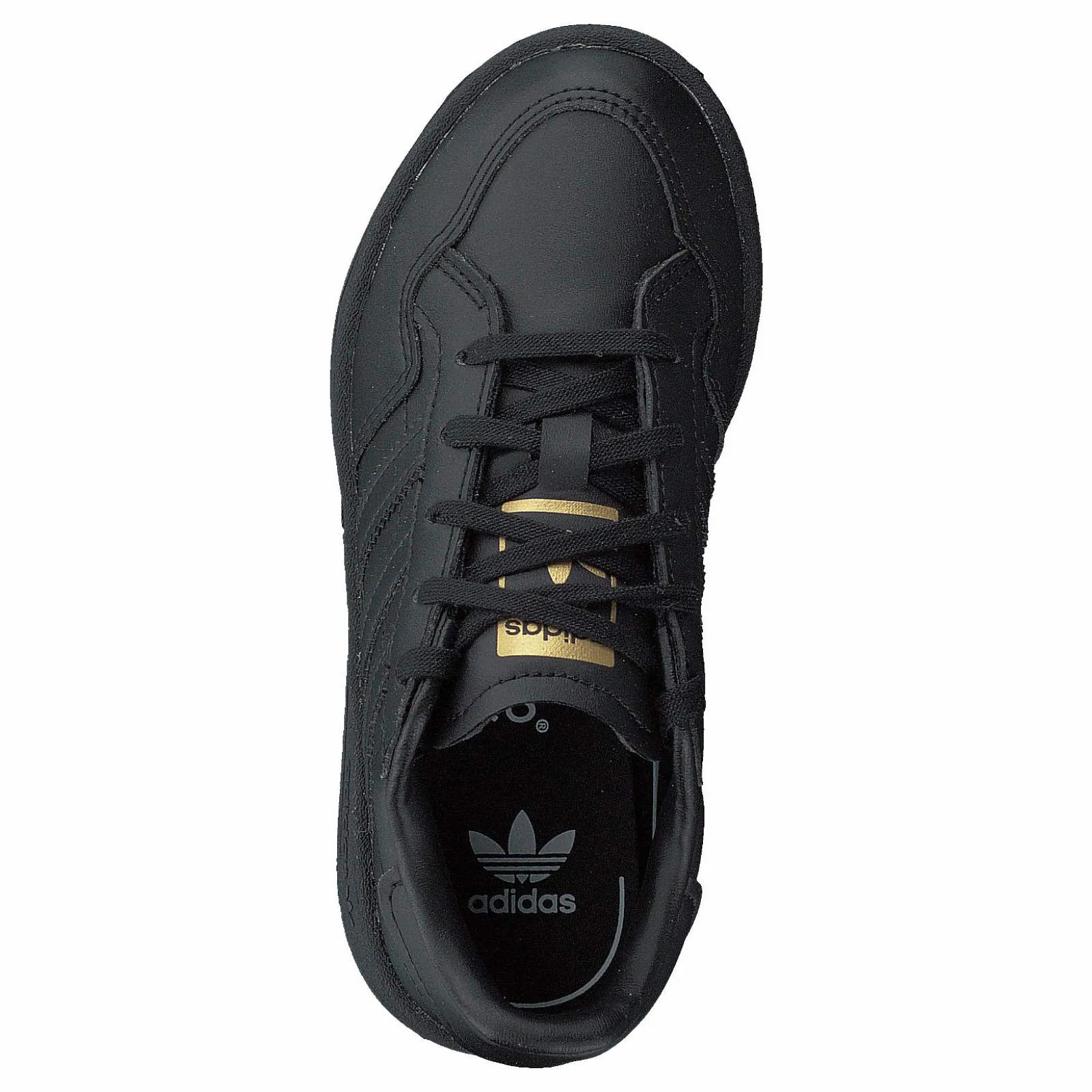 Barn adidas Originals Team Court C Core Black/core Black/ftwr Whi