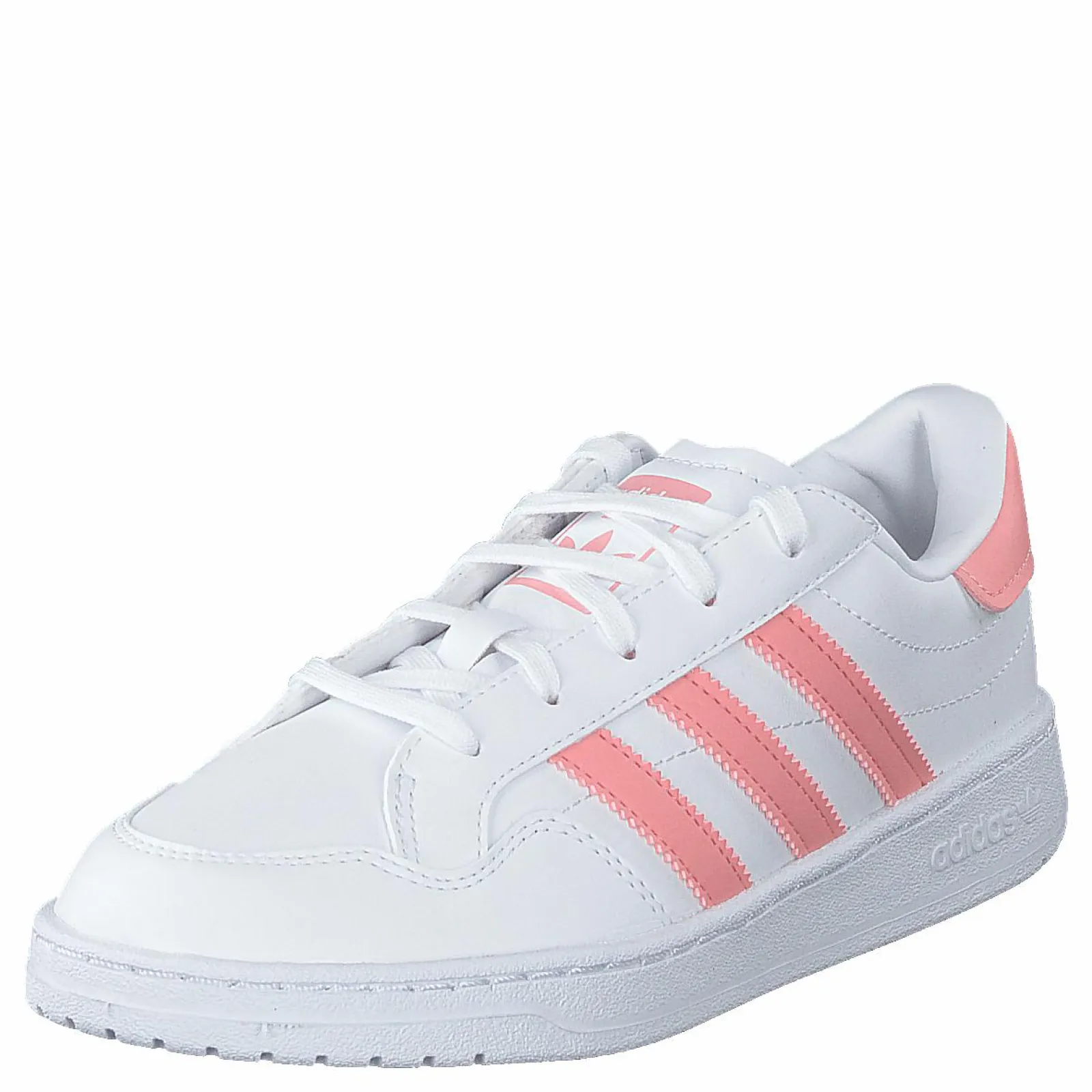 Barn adidas Originals Team Court C Ftwr White/glory Pink/core Bla