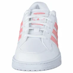 Barn adidas Originals Team Court C Ftwr White/glory Pink/core Bla