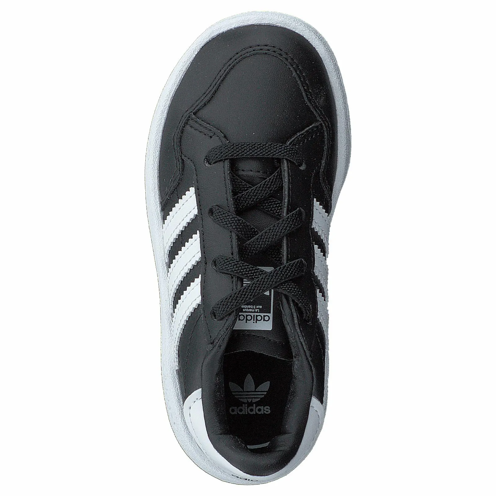 Barn adidas Originals Team Court El I Core Black/ftwr White/core Bla