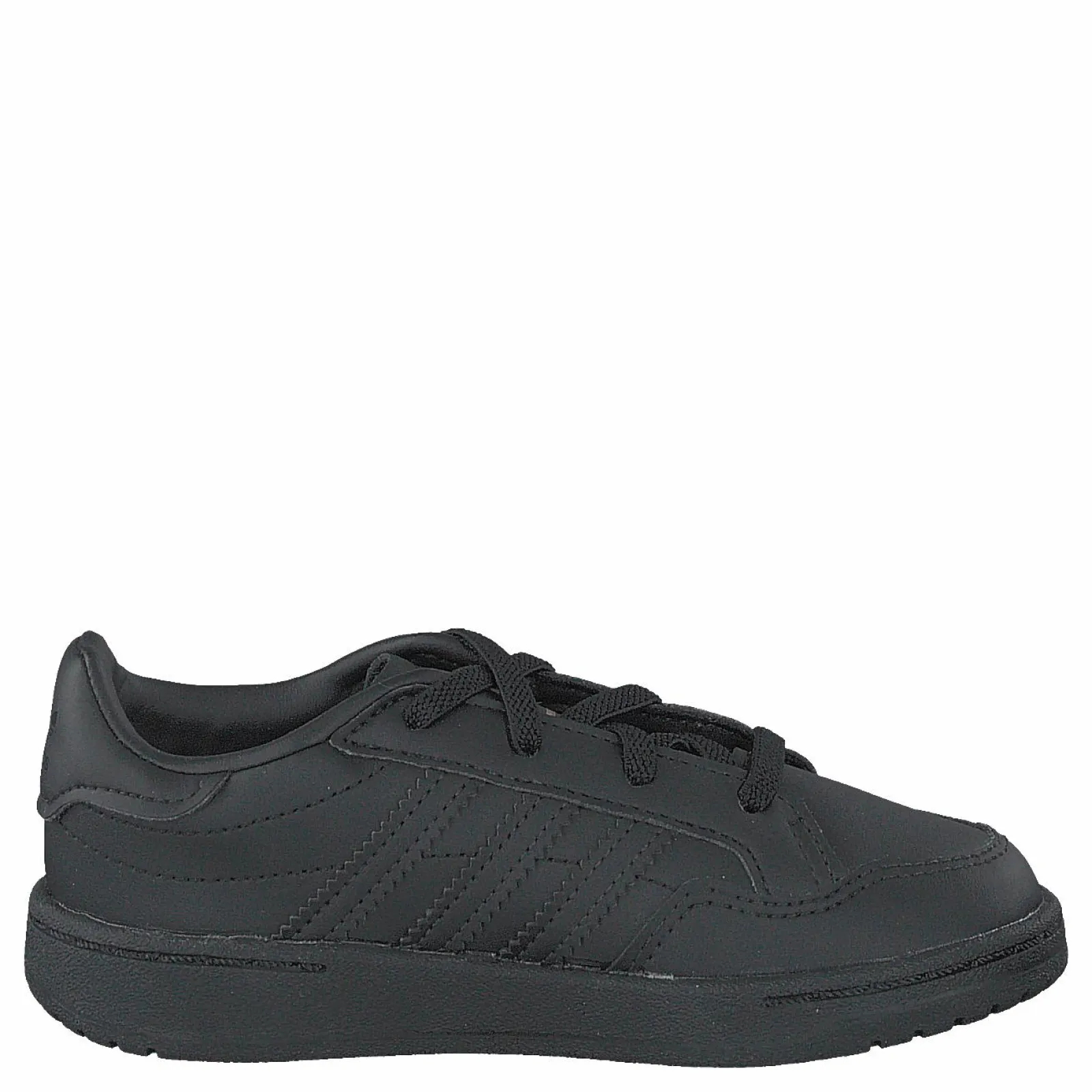 Barn adidas Originals Team Court El I Core Black/core Black/ftwr Whi