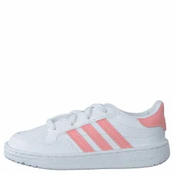 Barn adidas Originals Team Court El I Ftwr White/glory Pink/core Bla