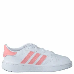 Barn adidas Originals Team Court El I Ftwr White/glory Pink/core Bla