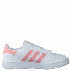 Barn adidas Originals Team Court J Ftwr White/glory Pink/core Bla