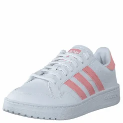 Barn adidas Originals Team Court J Ftwr White/glory Pink/core Bla