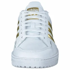 adidas Originals Team Court W Ftwr White/gold Met./ftwr Whit