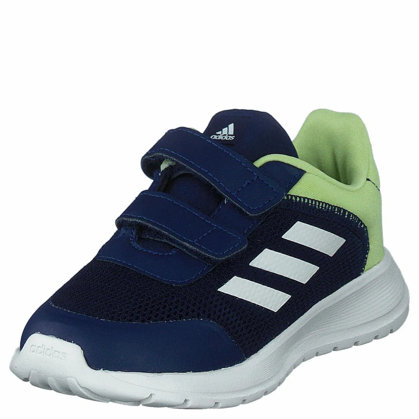 Barn adidas Tensaur Run Shoes Dark Blue / Core White / Pulse Lime